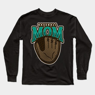 Baseball Mom Baseball Team Mom Baseball Mom Era Long Sleeve T-Shirt